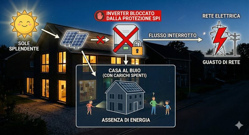 p_backup intervento della SPI fotovoltaico